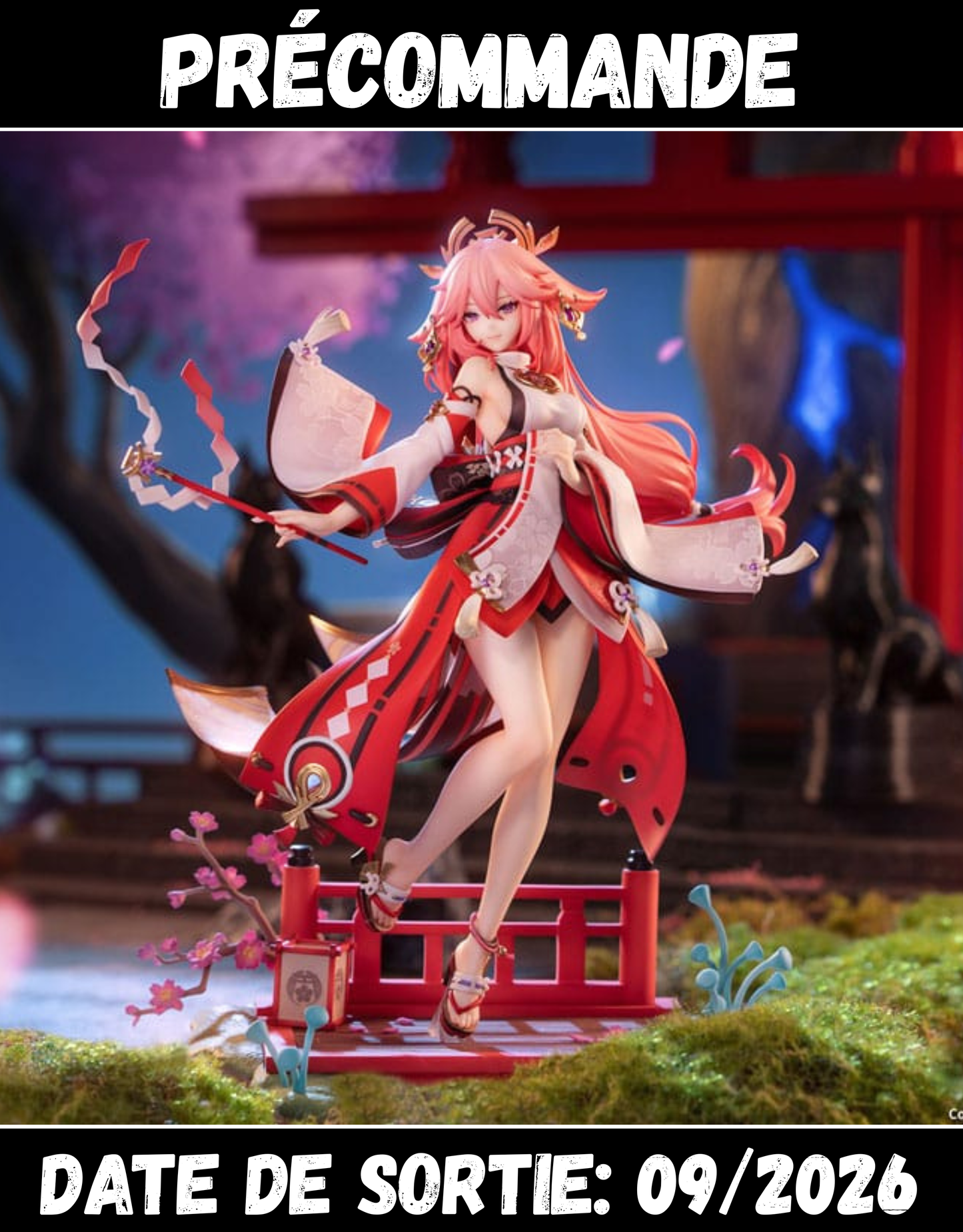 092026 - Genshin Impact - Yae Miko (Astute Amusement Ver.) - Statuette Apex Innovation