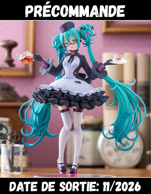 112026 - Hatsune Miku - Glasses x Café Ver. (Pop Up Parade) - Figurine Good Smile Company