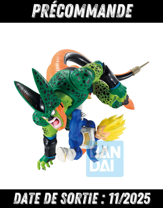 112025 - Dragon Ball Z - Vegeta VS Cell - Figurine Banpresto
