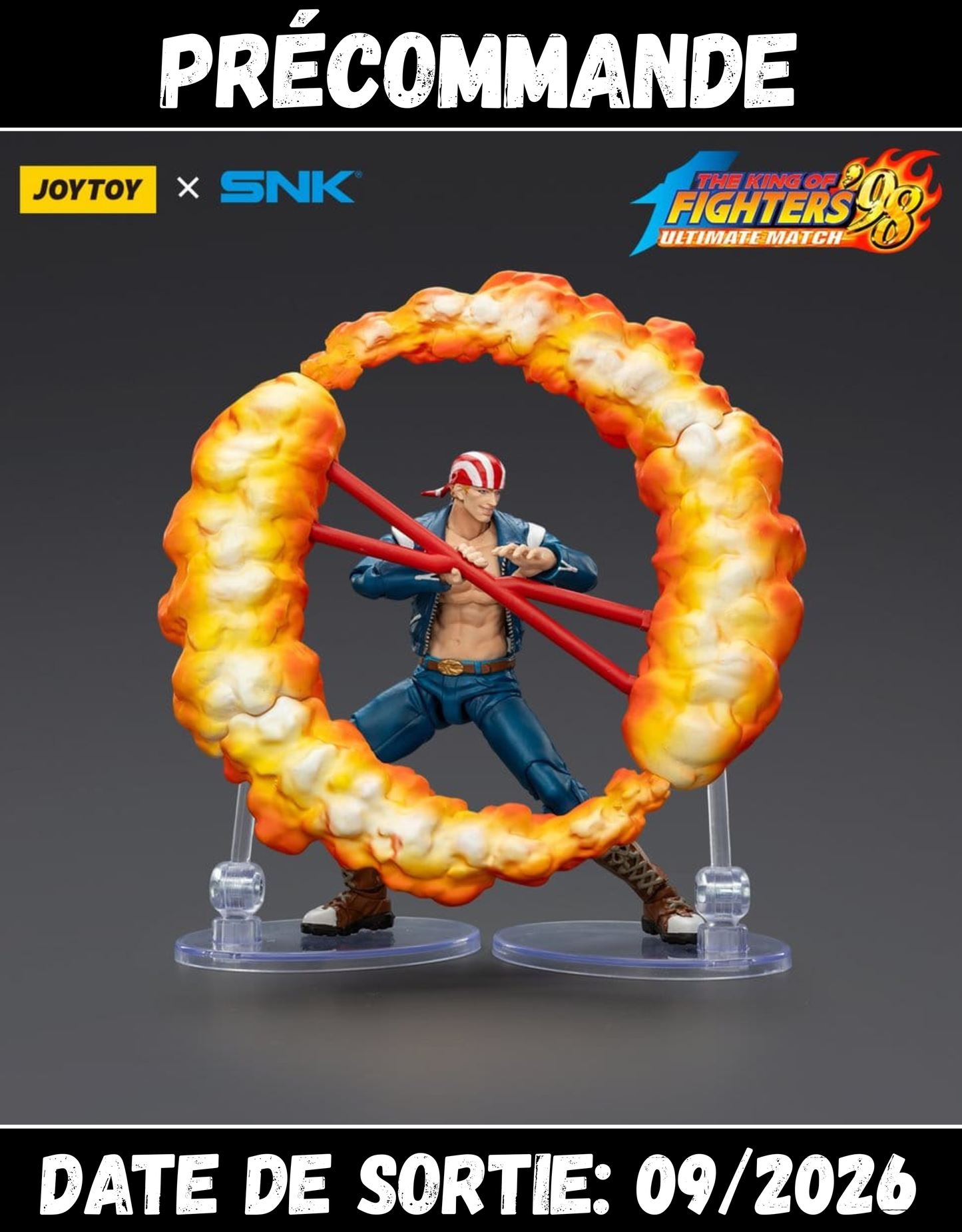 092026 The King of Fighters ’98 - Billy Kane- Figuirne Articulée Joy toys