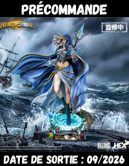 092026 - Hearthstone - Jaina Proudmoore - Statuette Hex Collectible