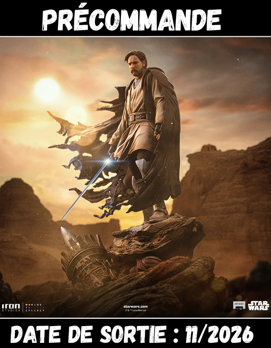 112026 - Star Wars - Obi-Wan (Signatures) - Statuette Iron Studio