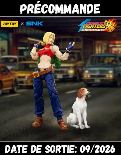 092026 The King of Fighters ’98 - Blue Mary - Figurine Articulée Joy Toy
