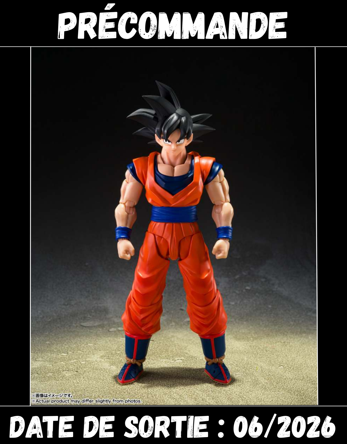 062026 - Dragon Ball Z - Son Goku - Figurine Articulée Tamashii Nation