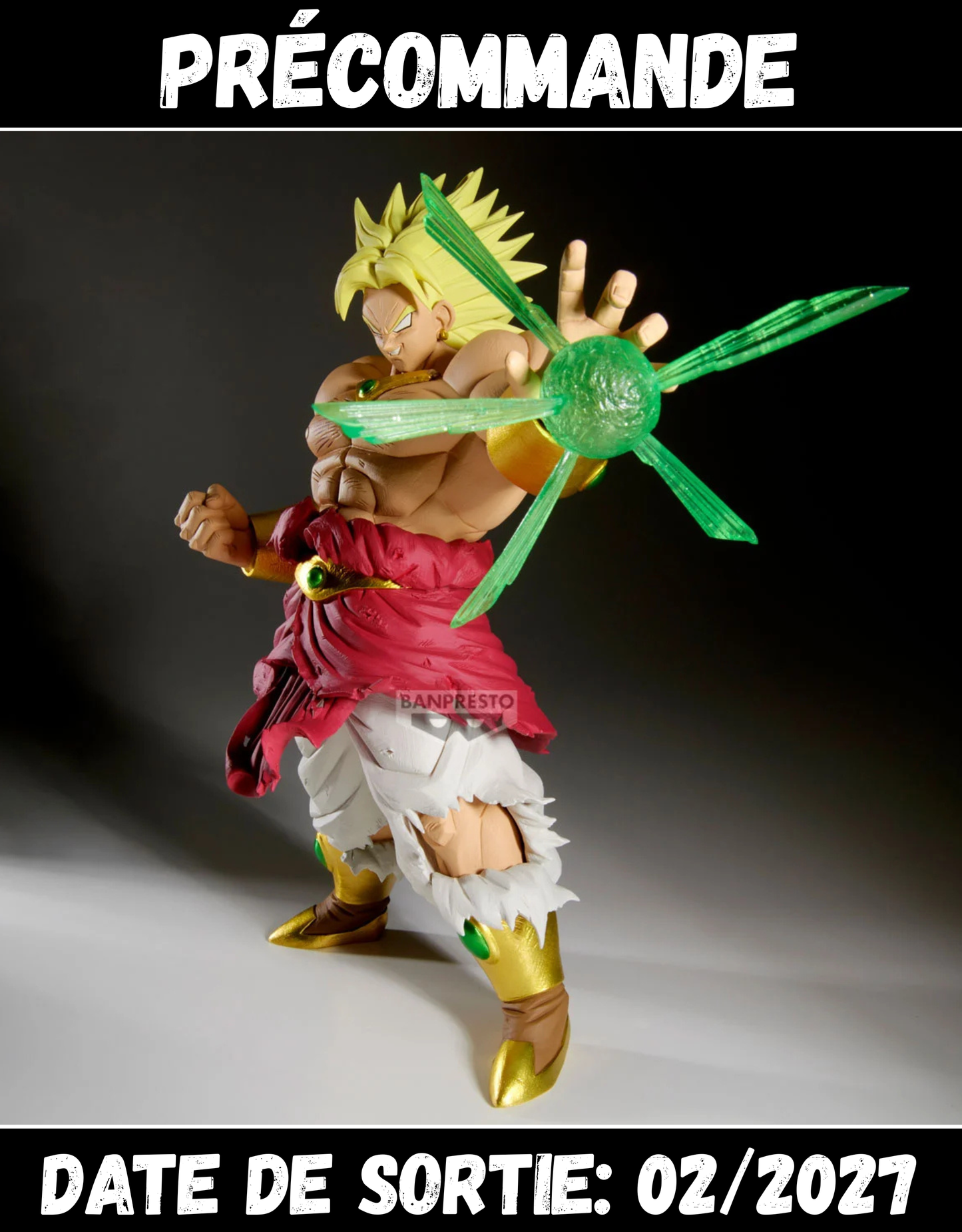 092026 - Dragon Ball Z - Broly (GX Materia) - Figurine Banpresto
