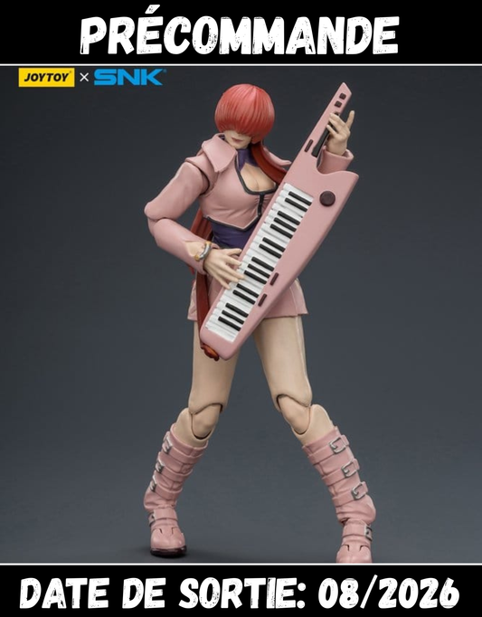 082026 - The King of Fighters ’98 - Shermie Orochi – Figurine Articulée Joy Toy