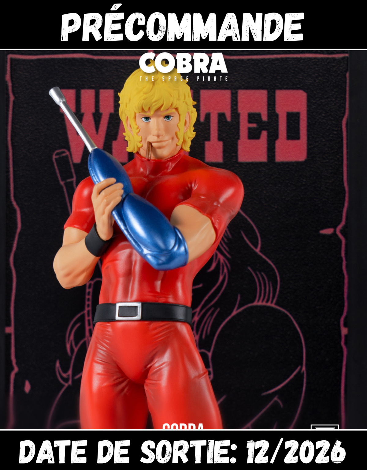 122026 - Cobra The Space Pirate - Cobra (Neon) - Figurine Tsume