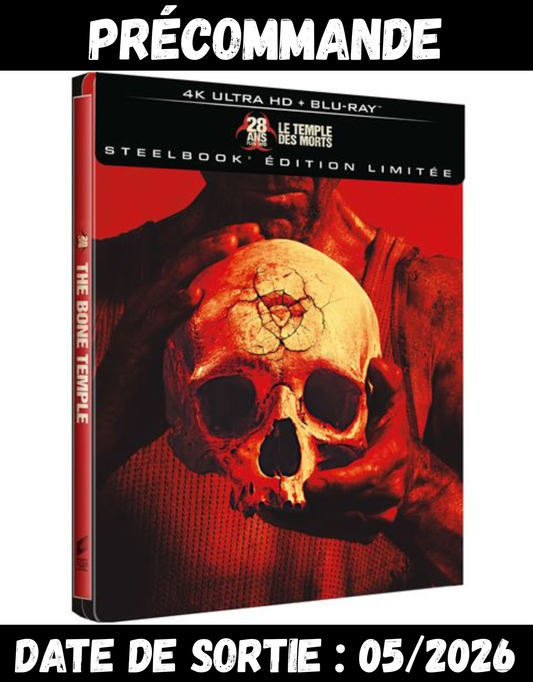 052026 - 28 Ans Plus Tard : Le Temple Des Morts Édition Limitée SteelBook® - Combo 4K UHD + Blu-Ray