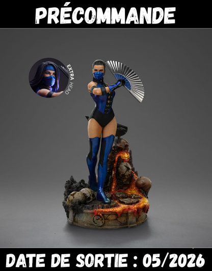 052026 - Mortal Kombat - Kitana - Statuette Iron Studio