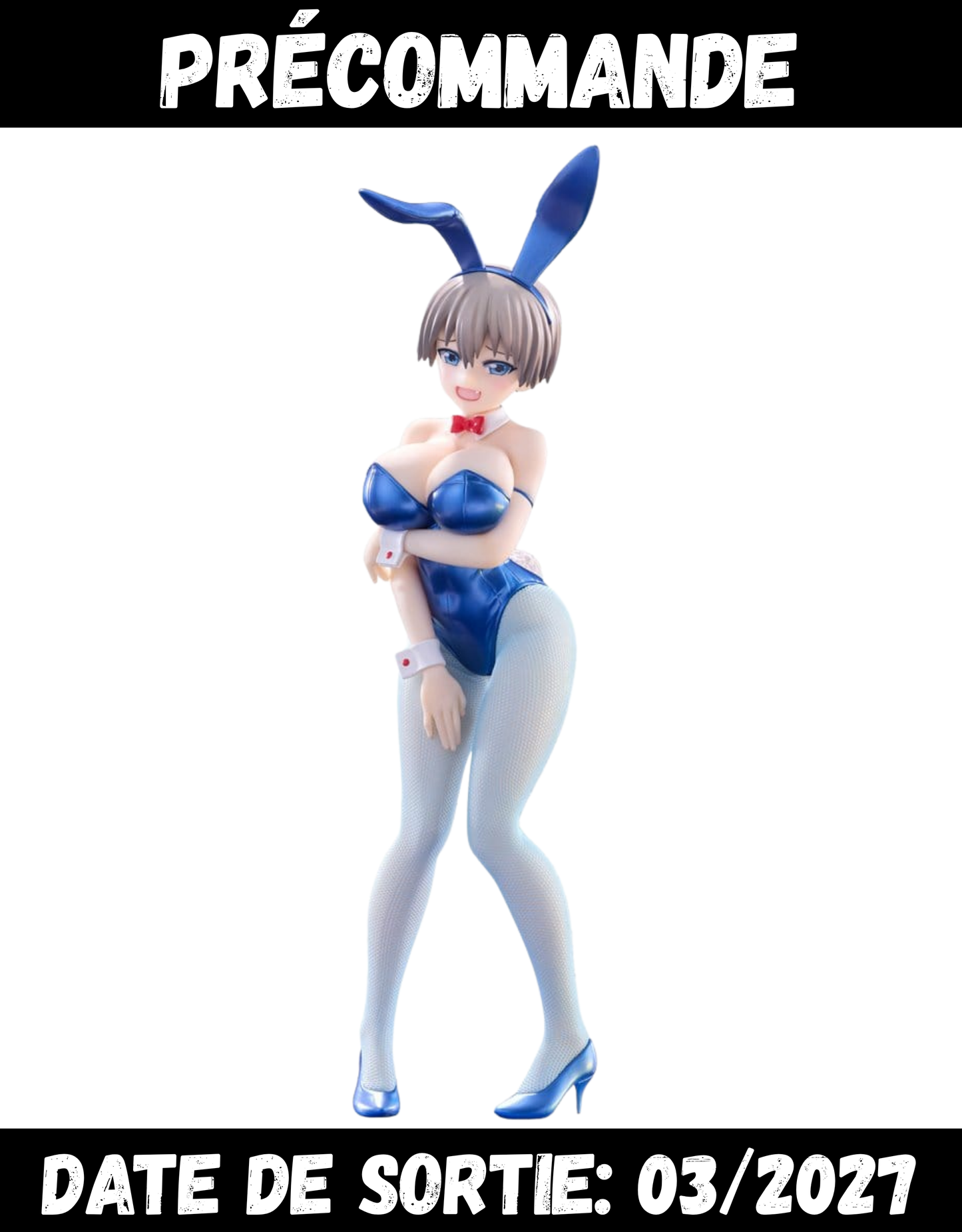 032027 - Uzaki-chan Wants to Hang Out! - Hana Uzaki (Metallic Blue Ver.) - Figurine FuRyu