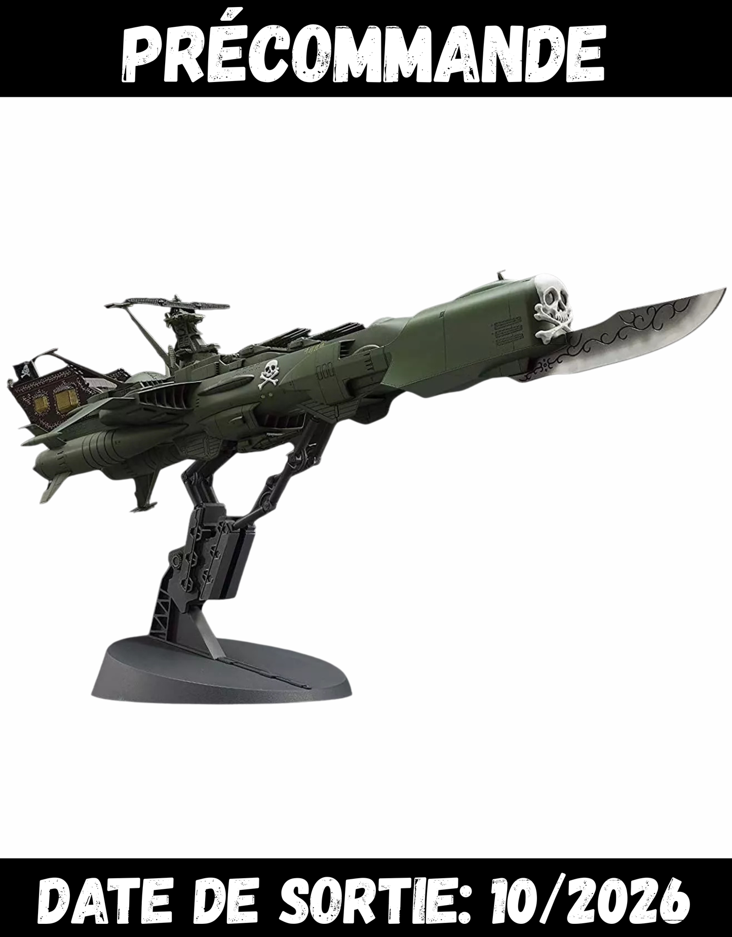 102026 - Albator - Arcadia - Model Kit Hasegawa