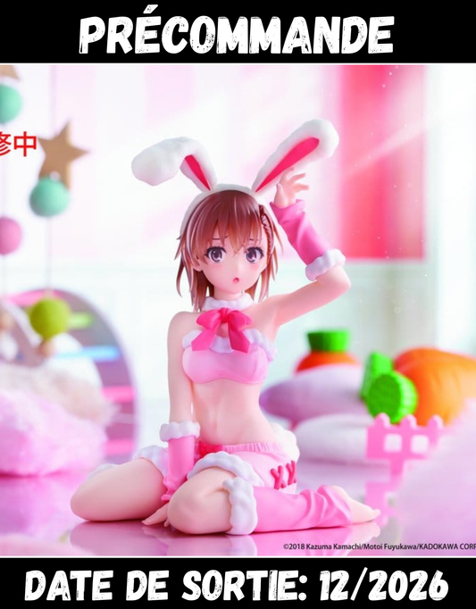 122026 - A Certain Scientific Railgun - Mikoto Misaka (Fluffy Bunny Ver.) - Figurine Taito