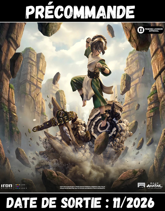 112026 - Avatar, le dernier maître de l'air - Toph - Statuette Iron Studio