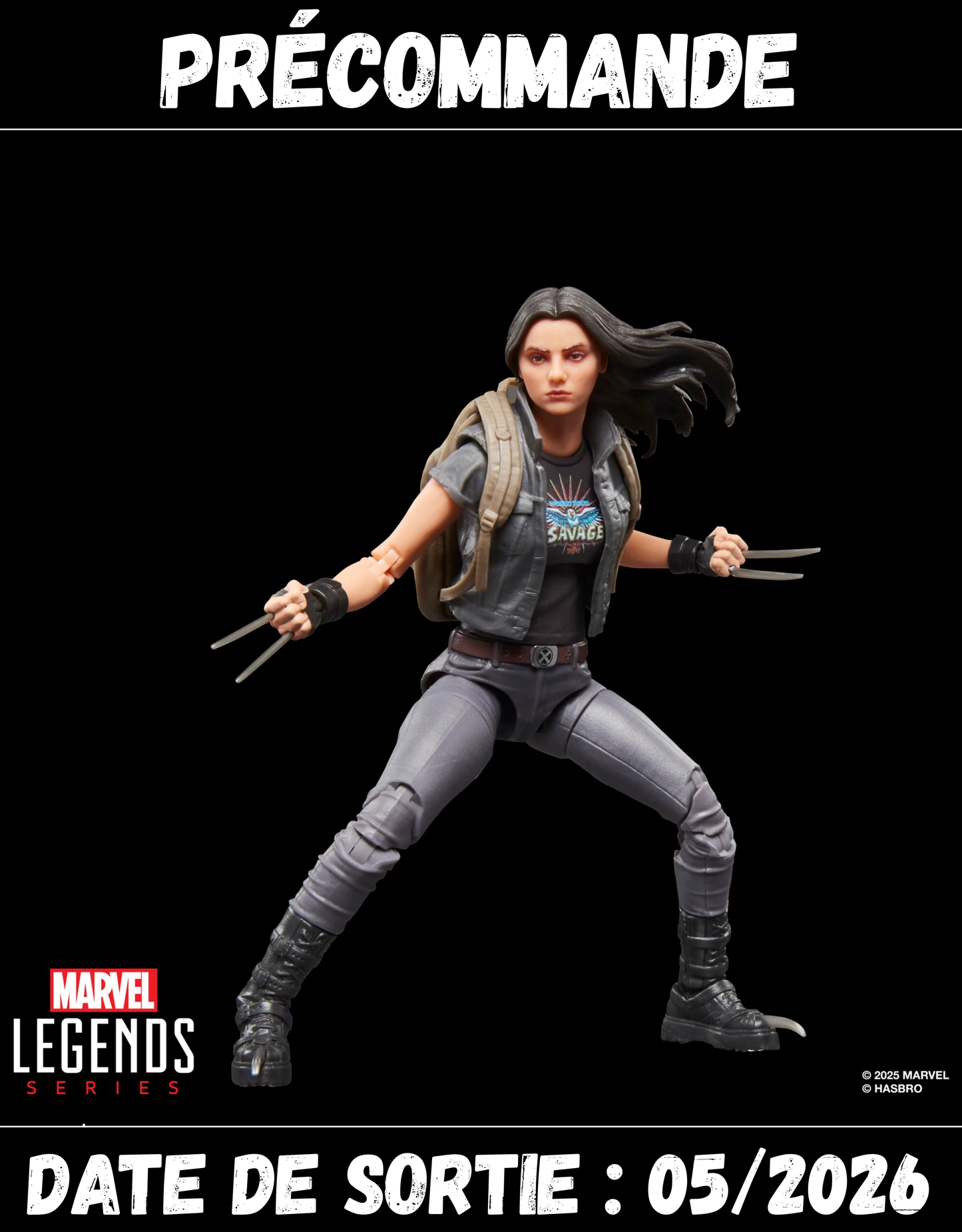 052026 - Deadpool & Wolverine - X-23 - Figurine Articulée Hasbro