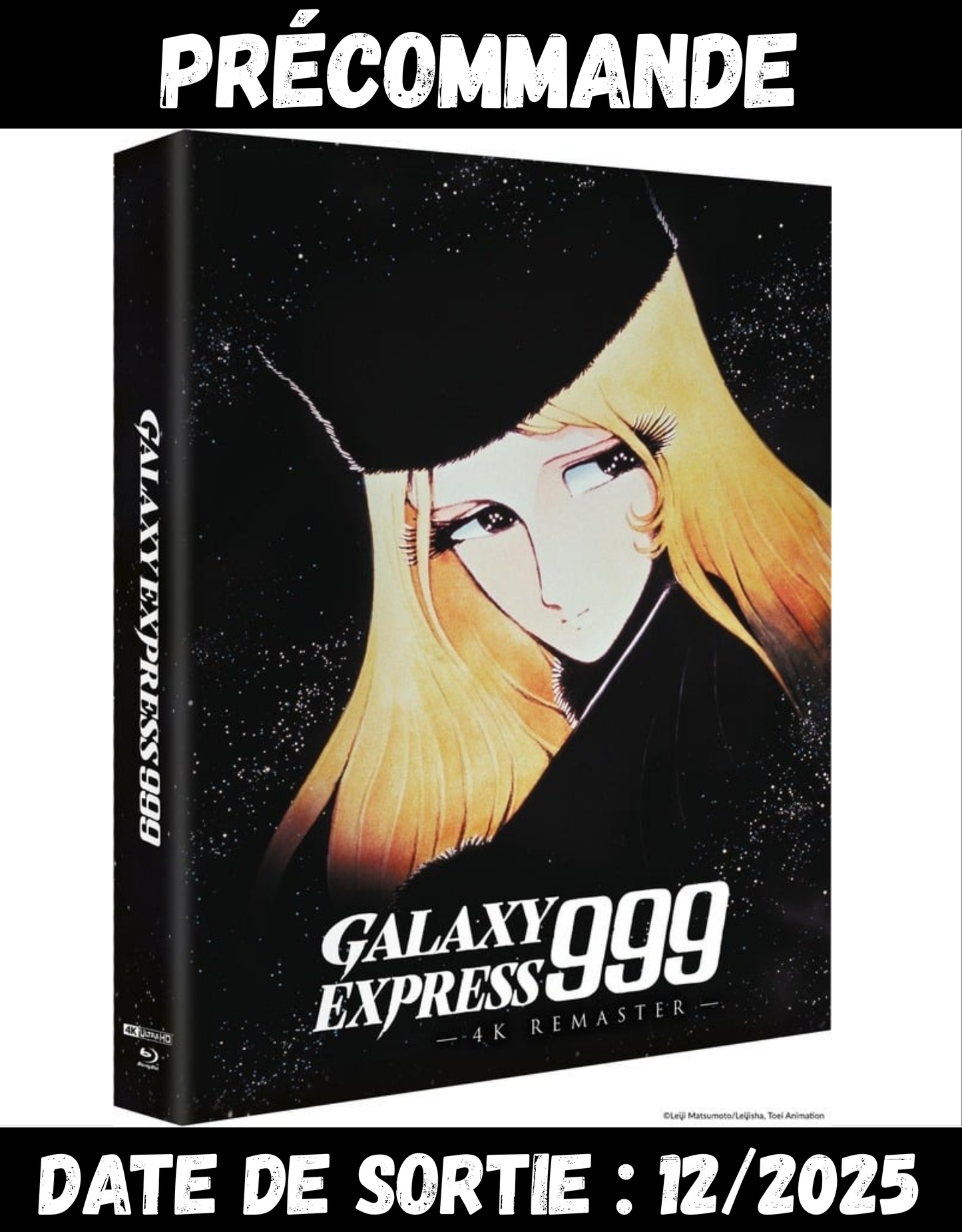 122025 - Galaxy Express 999 Le Film (Édition Collector) - Blu-ray 4K Ultra HD