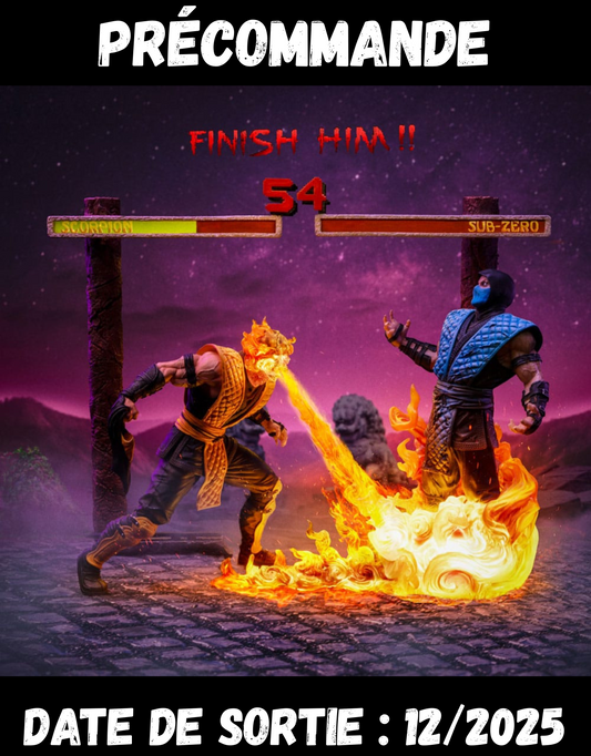 122025 - Mortal Kombat - Scorpion Fatality - Statuette Iron Studio 1/10