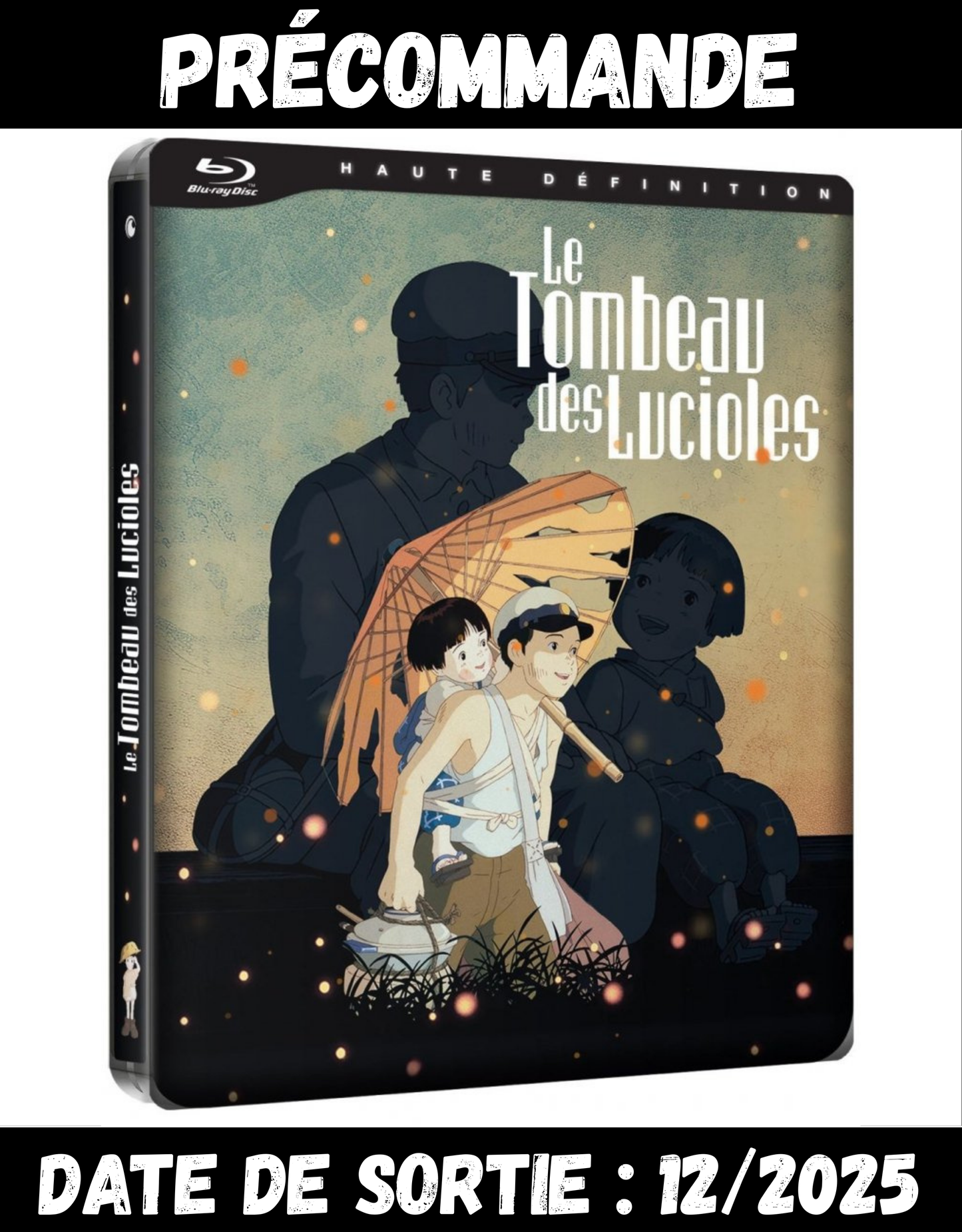 120225 - Le Tombeau des Lucioles - Steelbook Blu-ray