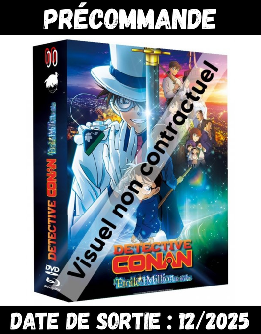 122025 - Détective Conan : l'étoile à 1 million de dollars - Combo Blu-ray/DVD