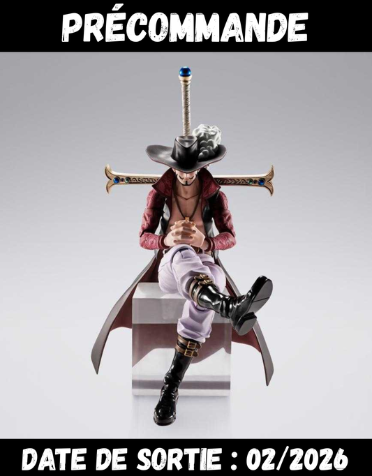 022026 - One Piece - Dracule Mihawk - Figurine Articulée S.H. FiguARTS