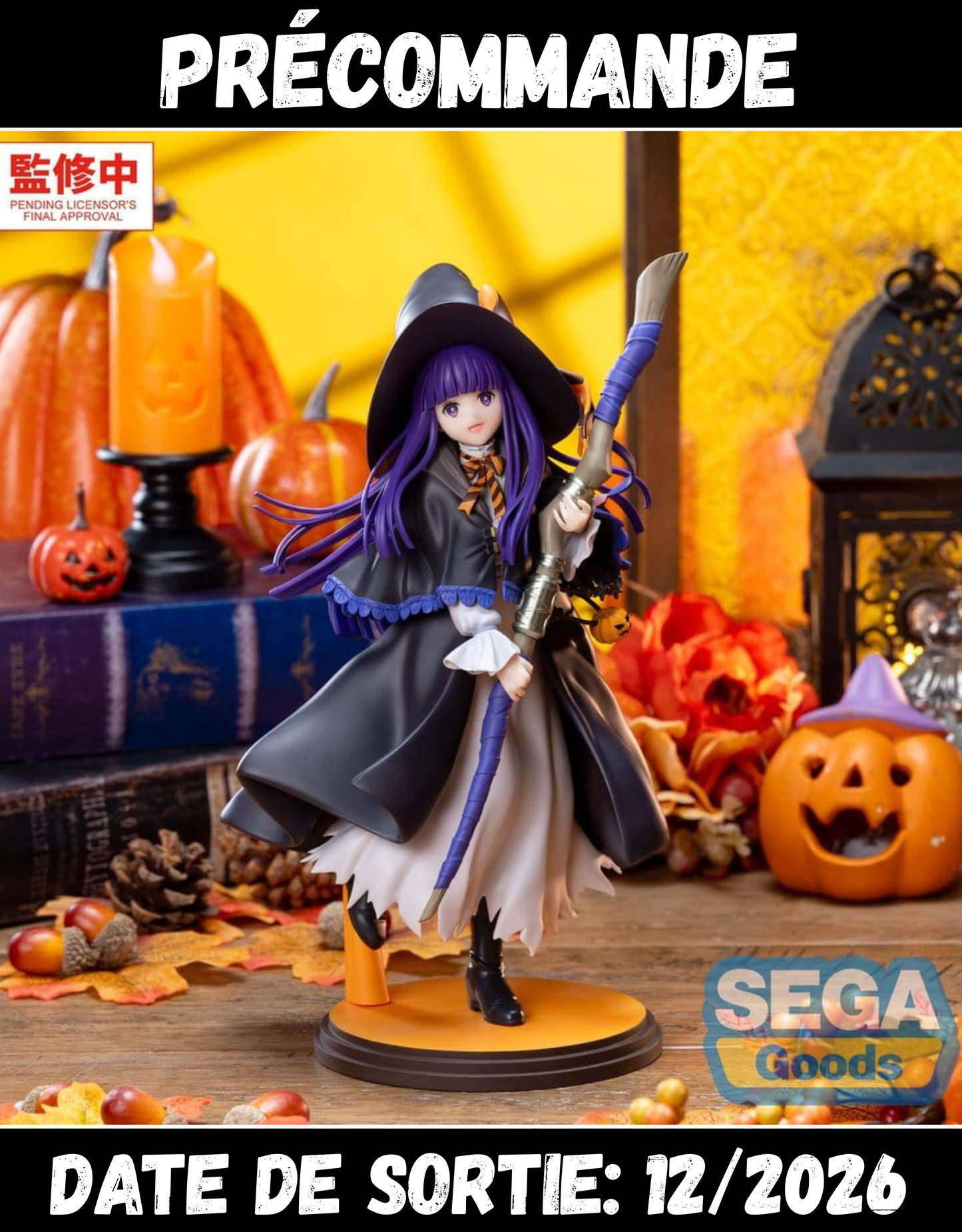 102026 - Frieren: Beyond Journey's End - Fern (Magic of Hallowen) - Figurine Sega Goods