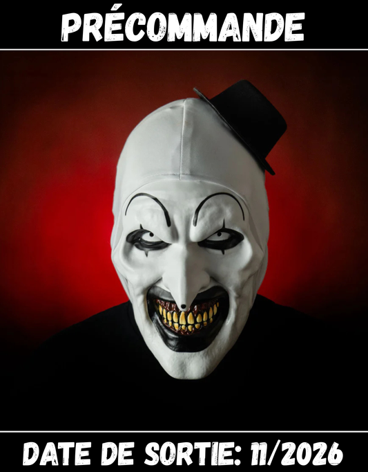 112026 - Terrifier 2 - Masque Art The Clown (Deluxe Ver.)