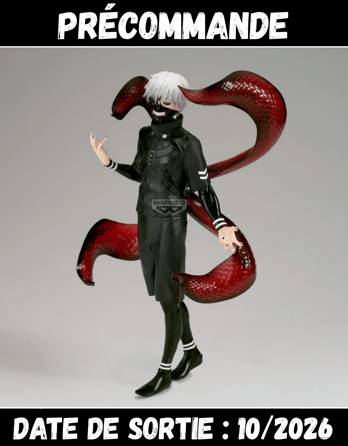 102026 - Tokyo Ghoul - Ken Kaneki - Figurine Banpresto
