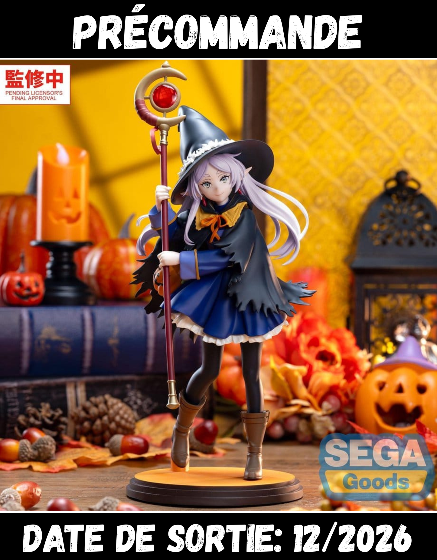 102026 - Frieren: Beyond Journey's End - Frieren (Magic of Hallowen) - Figurine Sega Goods