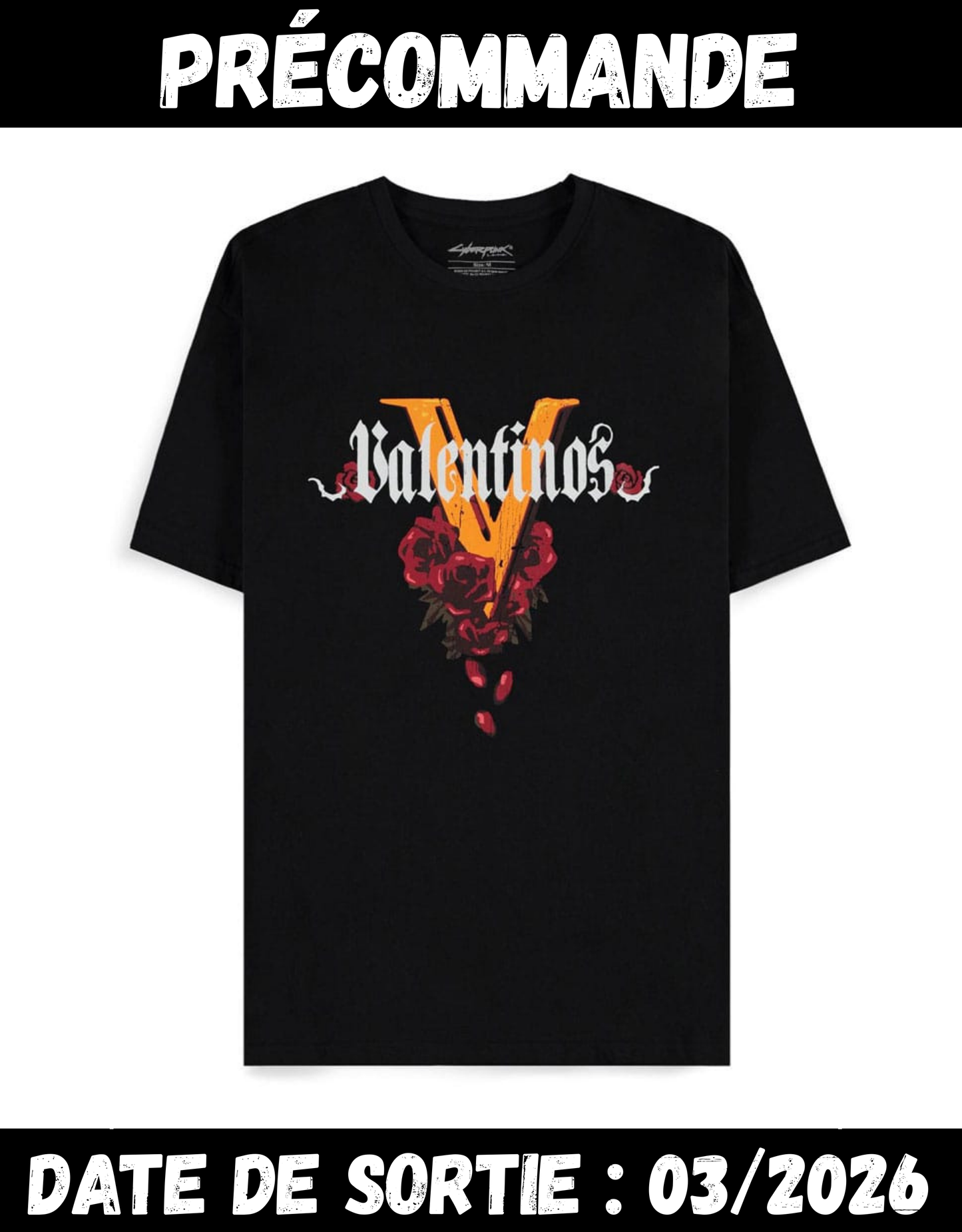 032026 - Cyberpunk 2077 - Valentino's - T-Shirt Diffuzed