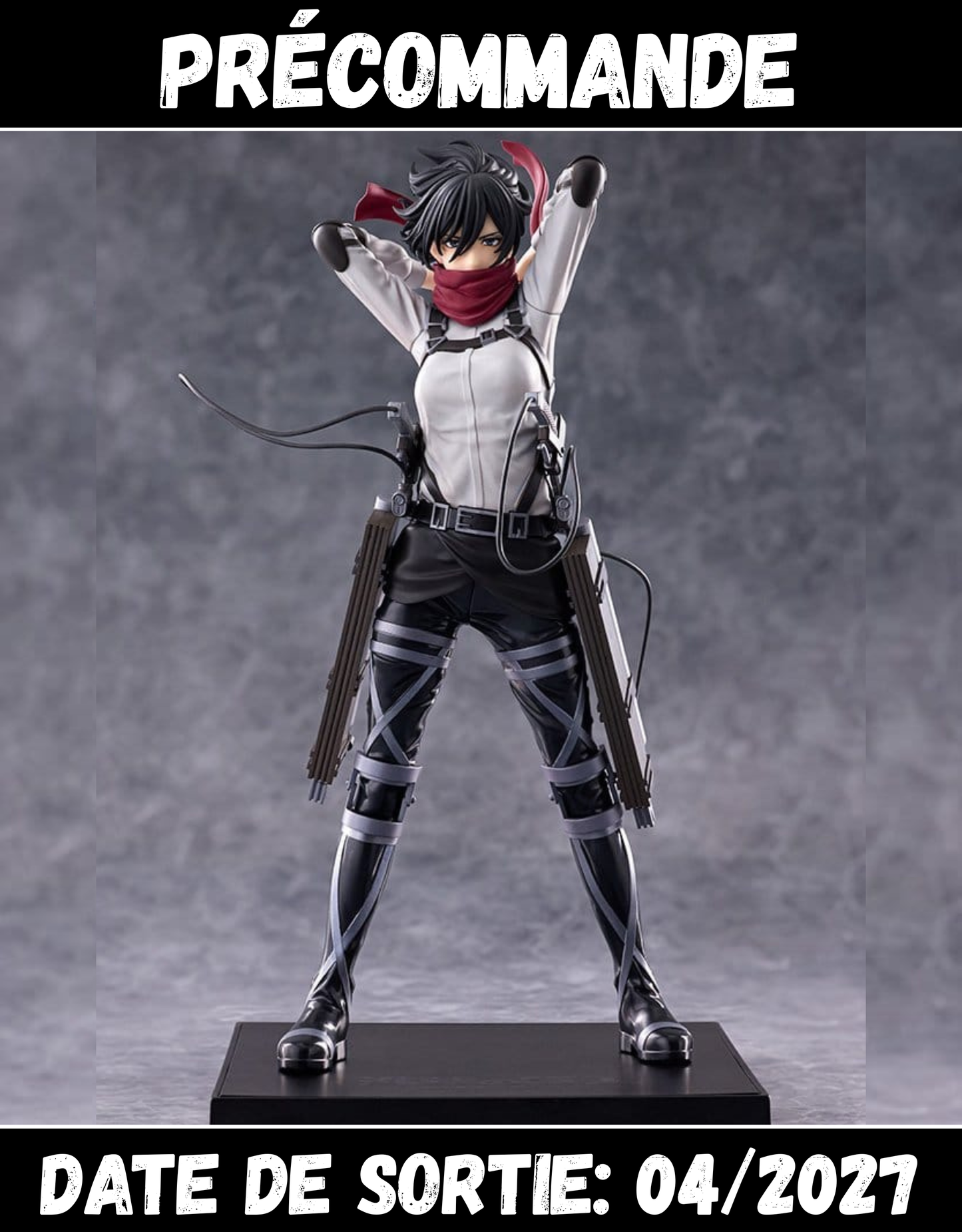 042027 - Attack on Titan - Mikasa Ackerman (The Final Season Ver.) - Statuette Kotobukiya