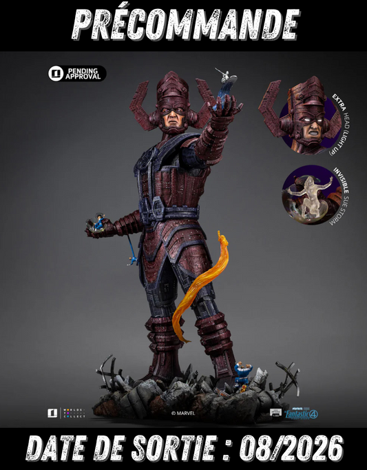 082026 - Fantastic Four - Galactus Battle (Deluxe) - Diorama Iron Studio