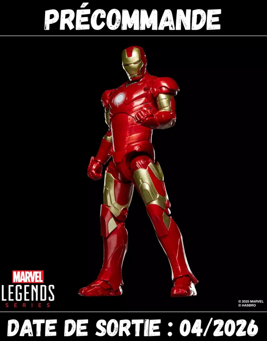 042026 - Marvel -  Iron Man Mark III - Figurine Articulée Hasbro