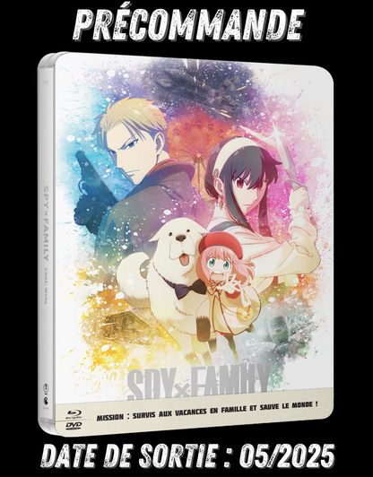 052025 Spy X Family Code : White Le Film Steelbook Combo Blu-ray DVD