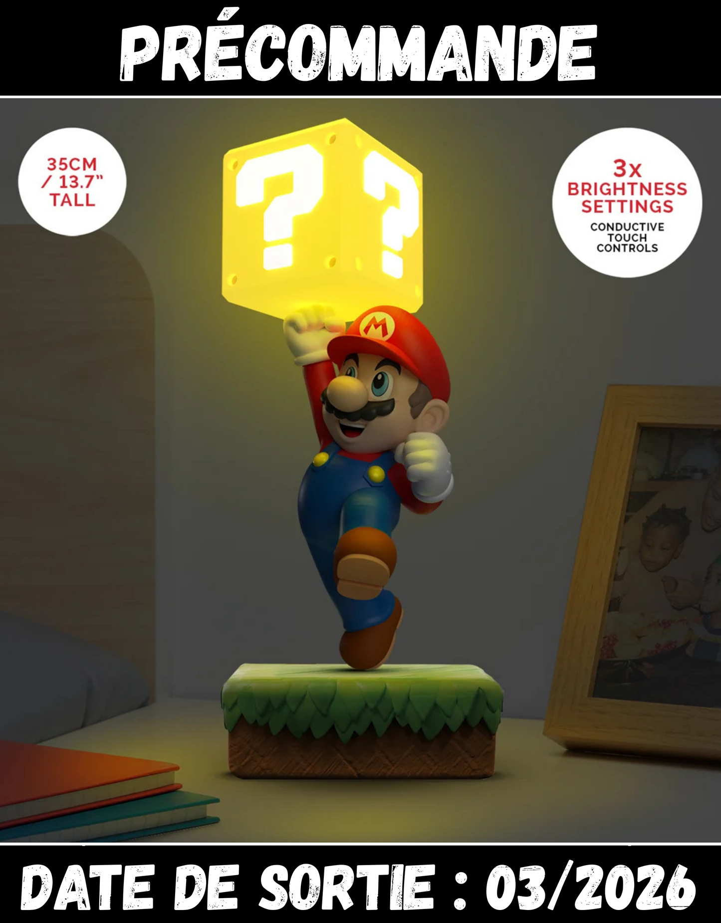 032026 - Super Mario - Diorama Lampe Paladone