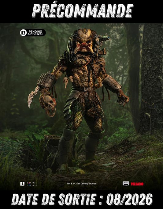 082026 - Predator - Jungle Hunter - Statuette Iron Studio