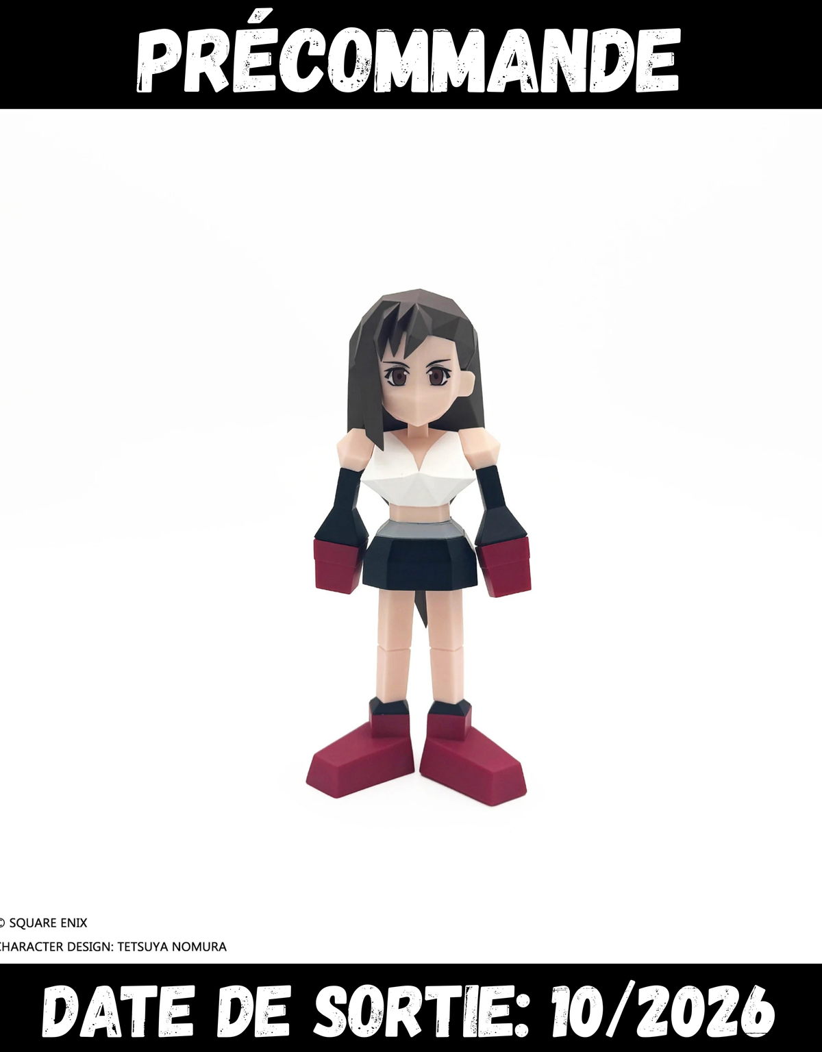 102026 - Final Fantasy VII - Tifa (Poligon Vinyl) - Figurine Square Enix