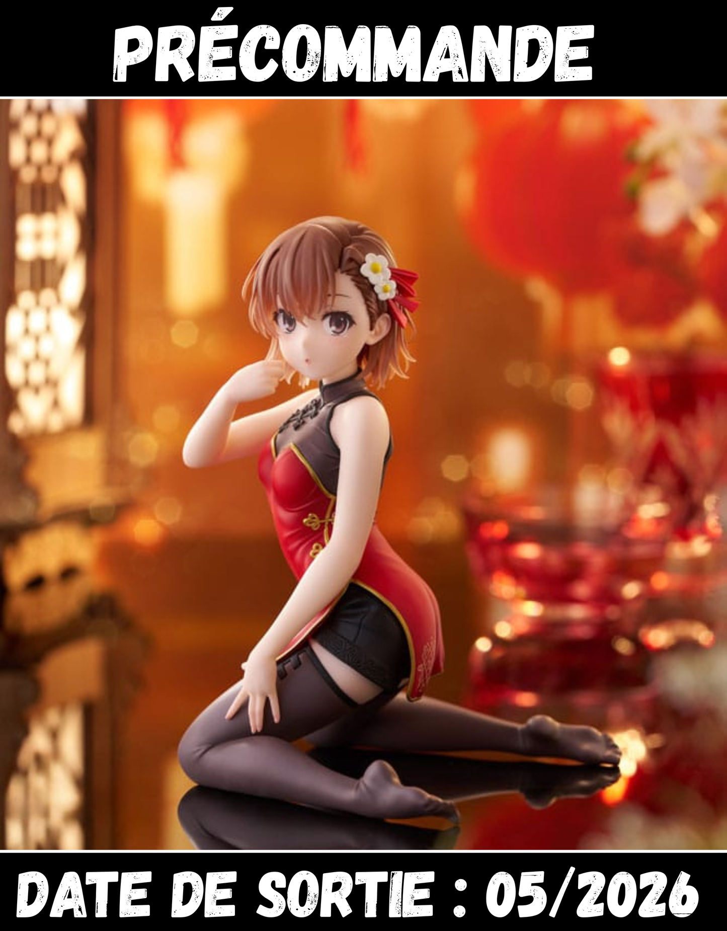052026 - A Certain Scientific Railgun - Mikoto Misaka (Chinese Dress Ver.) - Figurine Taito