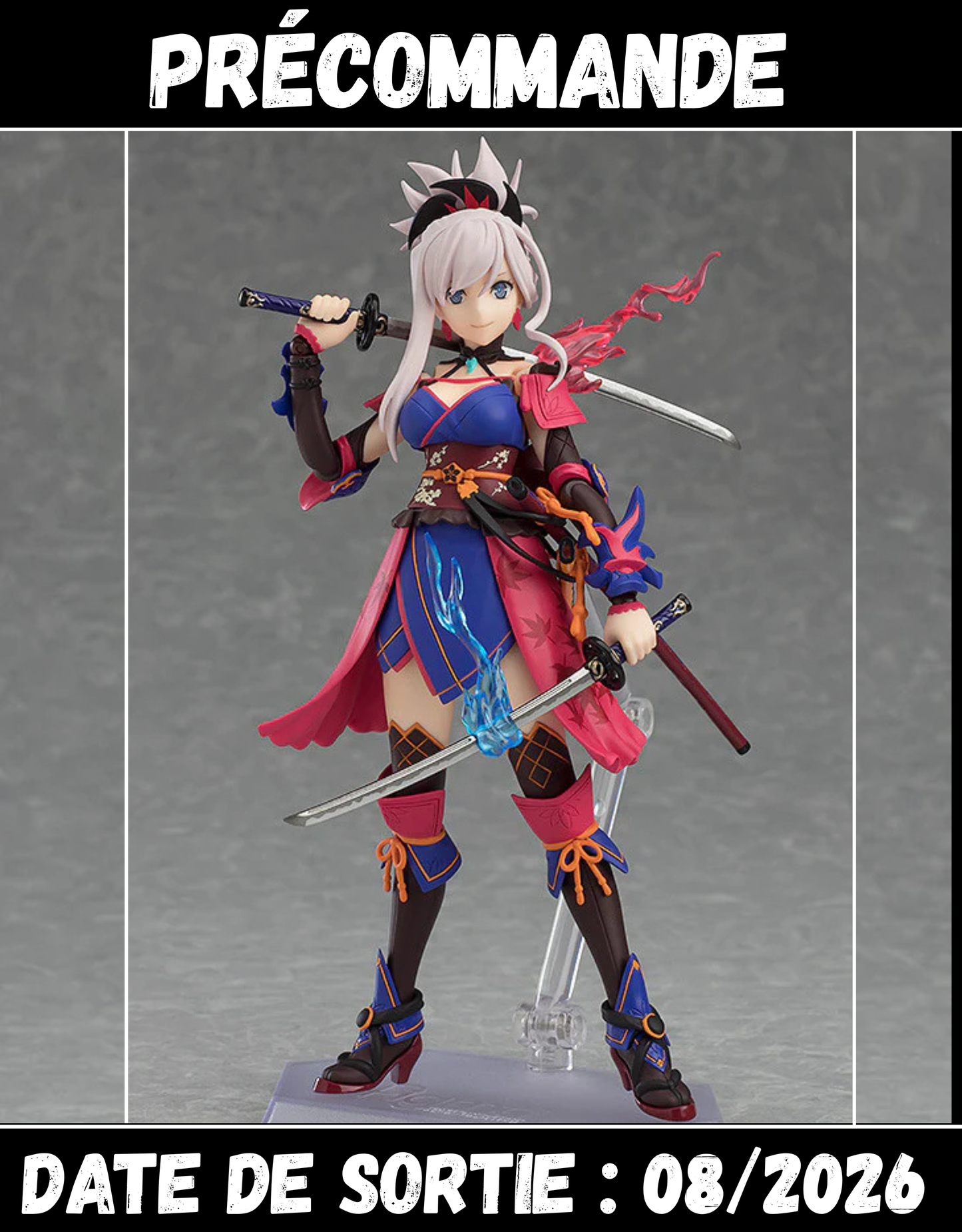 082026 - Fate/Stay Night - Saber/Miyamoto Musashi - Figurine Articulée Max Factory