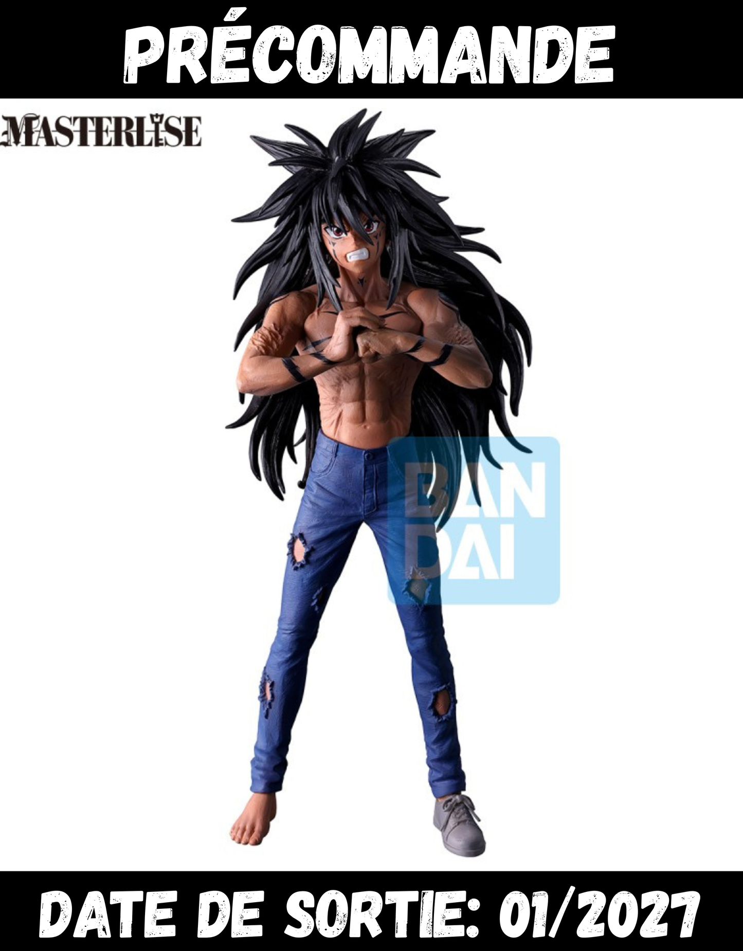 012027 - Yu Yu Hakusho - Yusuke Urameshi (Chapter Black Saga) - Figurine Banpresto
