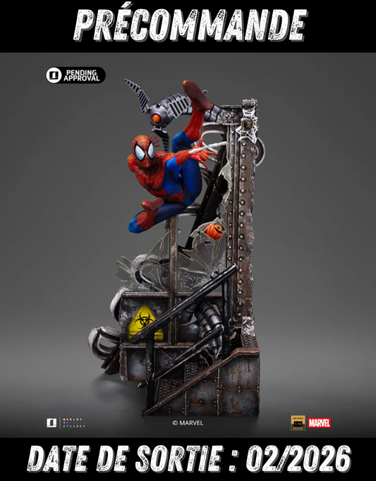 022026 - Marvel - Spider-man (10th Anniversary) - Statuette Iron Studio