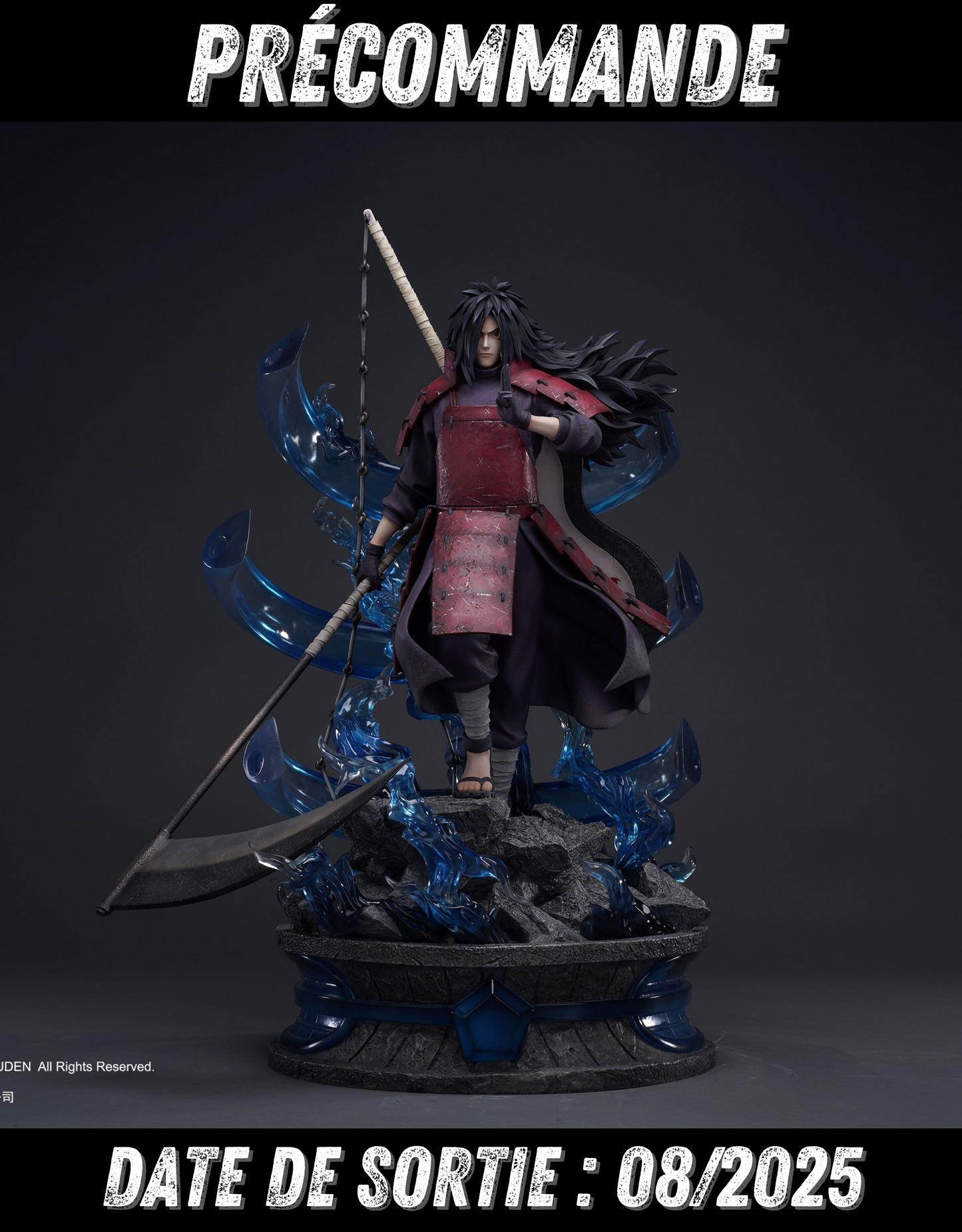 082025 - Naruto Shippuden - Madarra Uchiha - Statuette Hex Collectible