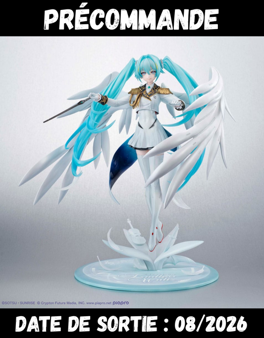082026 - Gundam x Hatsune Miku - Lucra Miku x Wing Gundam Zero - Statuette Megahouse