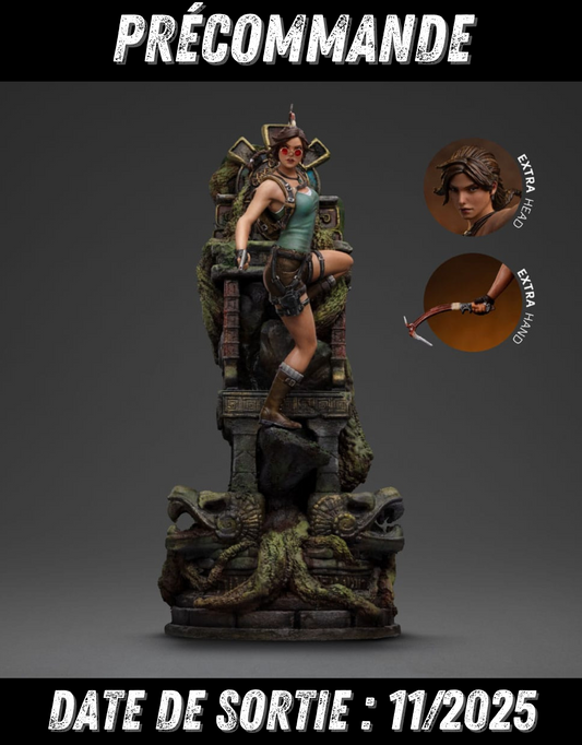 112025 - Tomb Raider - Lara Croft - Statuette Iron Studio