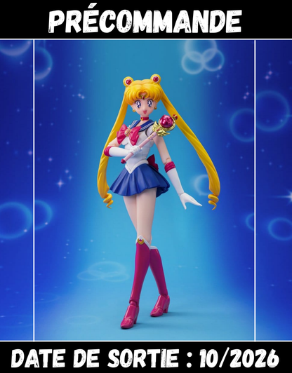 102026 - Sailor Moon - Sailor Moon (Crystal Star Compact Edition) - Figurine Articulée Tamashii Nation