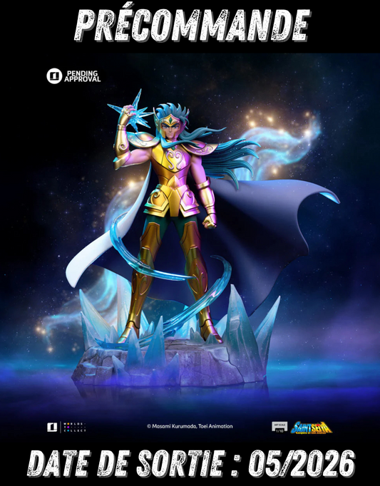052026 - Saint-Seiya - Camus/Aquarius - Statuette Iron Studio