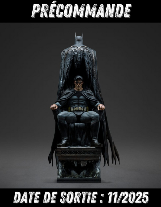 112025 - DC Comics - Batman & Bruce Wayne - Statuette Iron Studio