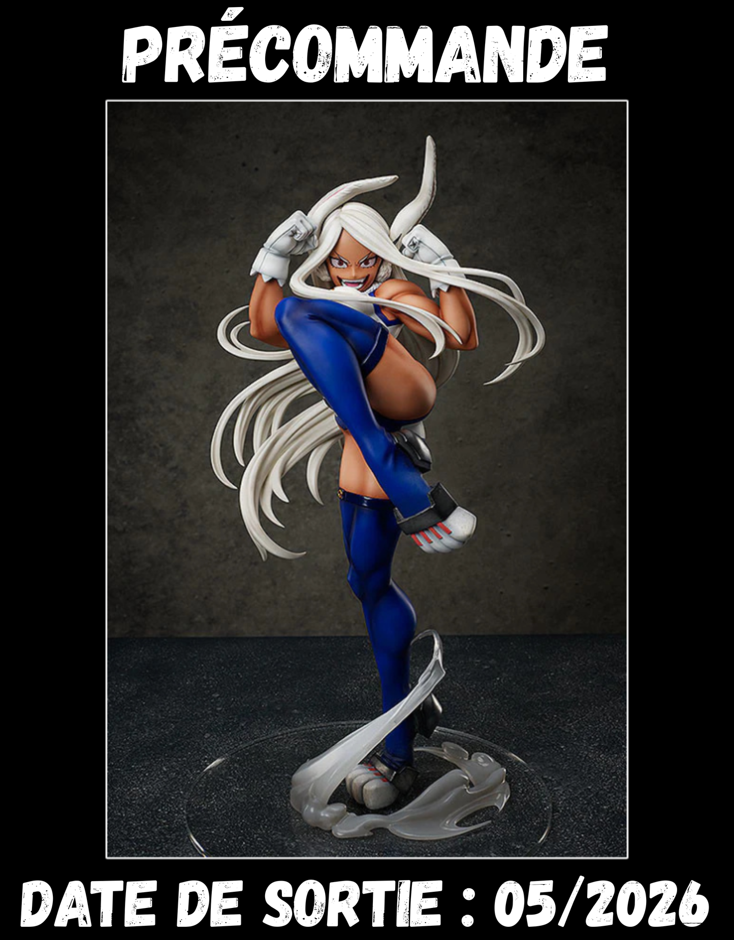 052026 - My Hero Academia - Mirko - Statuette FREEing