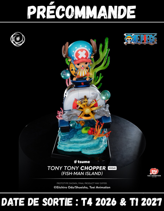 012027 - One Piece - Tony Tony Chopper (Fish-Man Island) - Statuette Tsume