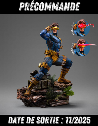 112025 - Marvel - Cyclops - Statuette Iron Studio