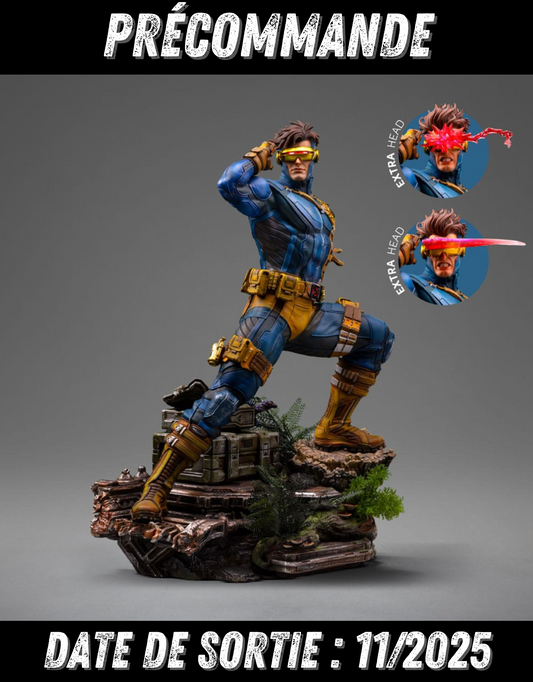 112025 - Marvel - Cyclops - Statuette Iron Studio