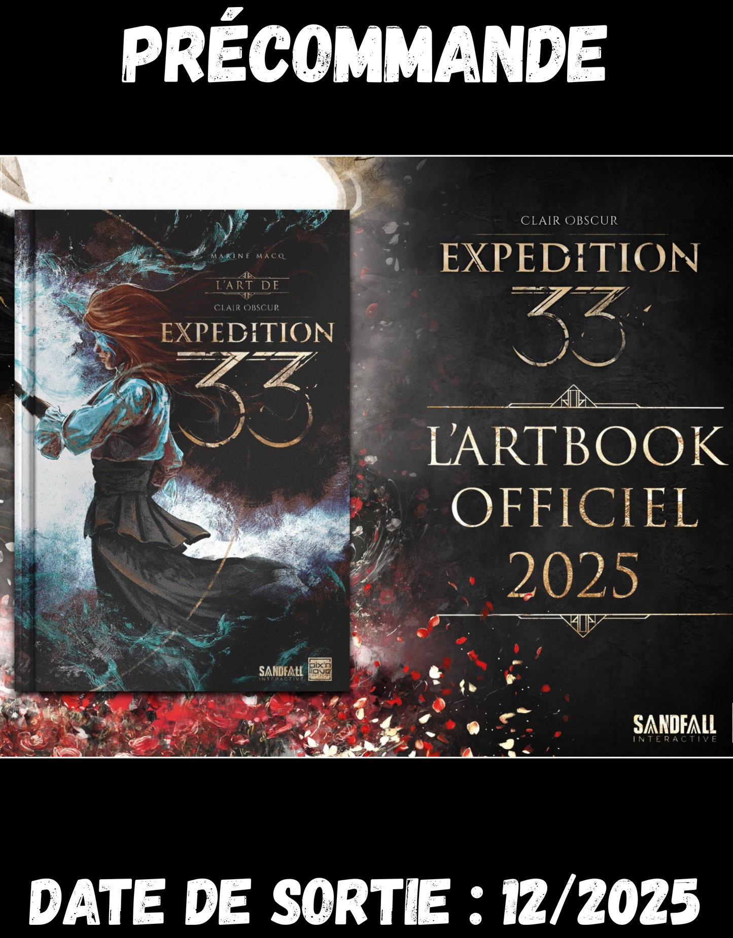 122025 - L'art de Clair Obscur: Expédition 33 - Artbook Officiel - Pix'n'Love